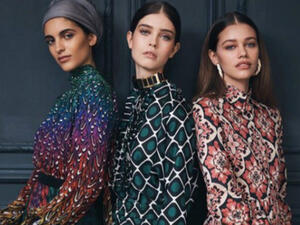 The Modist is showing off its designs at the event. (Source: themodist - Instagram)