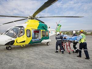 أصبحت خدمة الإسعاف الجوي التي تم إطلاقها عام 2007 جزءاً أساسياً من آلية الاستجابة للطوارئ الطبية.