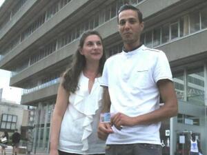 Mohamed Aymen Latrous, 25, saved two children from a burning house in 2015. [Twitter]
