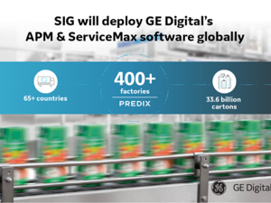 حلول بريديكس لإدارة أداء الأصول وتطبيقات ServiceMax من جنرال إلكتريك الرقمية تعزز عمليات SIG حول العالم.