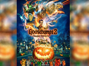 The clip was released Wednesday  (Source: goosebumpsmovie / Instagram )