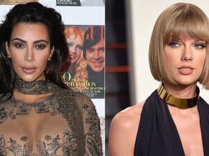 تايلور سويفت وكيم كارداشيان