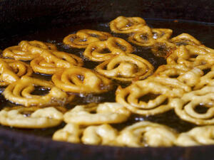 Zalabi is one of Lebanon's most delicious and traditional desserts. (Image credit: Shutterstock)