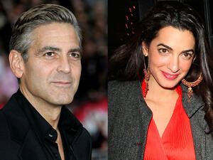 The Clooneys have made the Sunday Times Rich List with a wealth of £121 million. (File photo)