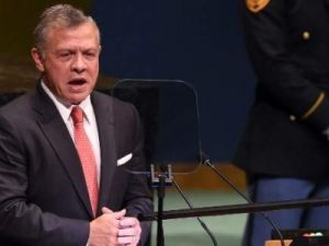 Jordan's King Abdullah II addresses the 73rd session of the General Assembly at the United Nations. (AFP/File)