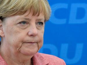 Merkel's one-day visit to the Saudi port city of Jeddah is to be followed by talks on Monday in United Arab Emirates with Crown Prince Sheikh Mohammed bin Zayed Al-Nahyan. (File/Photo)