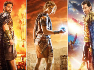 Part of the white cast of "Gods of Egypt." (Flavour Mag)