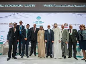 Participants in the open dialogue sessions at the Sixth World Government Summit.