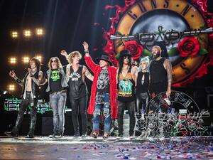Frontman of Dubai-based opening band Point of View said they were unfazed by the fact that people will come to see Guns N’ Roses and not them. (Facebook)