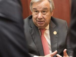 الأمين العام للأمم المتحدة أنطونيو غوتيريش