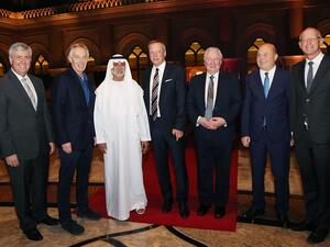 Present in the celebrations were former British Prime Minister Tony Blair, ambassadors of a number of Arab and foreign countries to the UAE, Chief Operating Officer Middle East & Africa of Kempinski Hotels, Mr Henk Meyknecht, and Founder and President of World Travel Group, Mr Graham Cooke.

