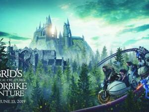 Universal Orlando said: Hagrid's Magical Creatures Motorbike Adventure will be opening in June. (Photo courtesy of Universal Orlando)