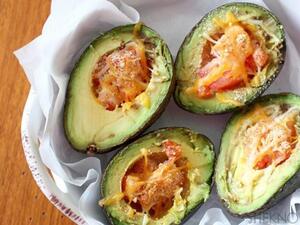 افوكادو بالخضار افوكادو بالخضار