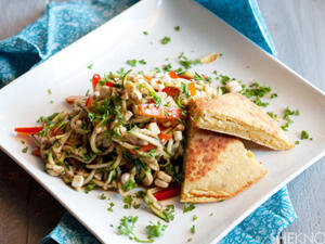 سلطة خضراوات صيفية سلطة خضراوات صيفية