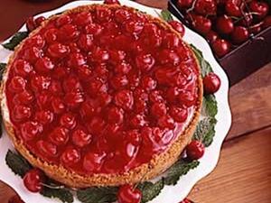 تشيزكيك الكرز تشيزكيك الكرز