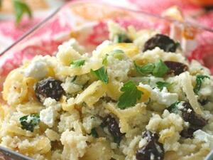 كسكسي مع القرنبيط والكرز