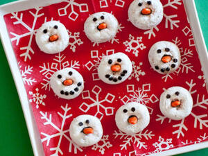  دونات رجل الثلج