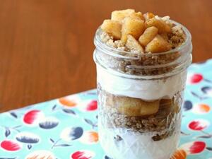 بارفيه الكينوا بالتفاح