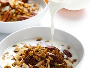  الجرانولا باليقطين والتوابل