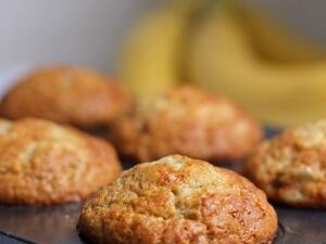 مافن الموز قليل السعرات