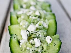 مقبلات خيار بالفيتا