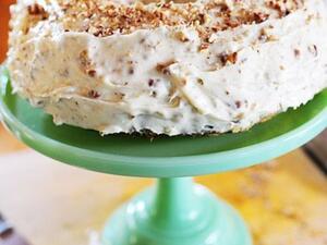 كيكة الجزر الشهية