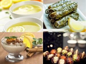 شوربة دجاج بالحامض وكوسا وورق عنب وليالي لبنان