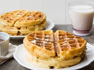 أسهل طريقة لصنع الوافل في المنزل