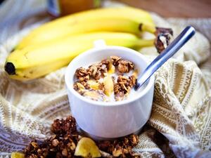 حلوى الموز للفطور