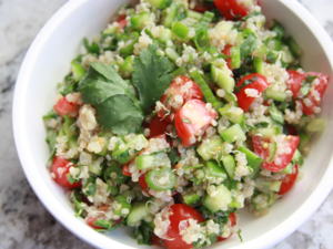 تبولة صحية بالكينوا