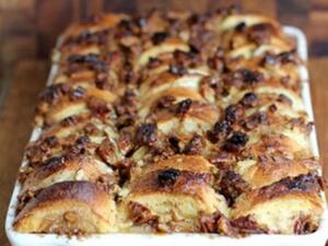 حلوى الموز مع البيكان