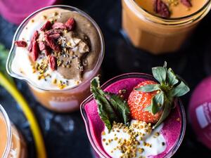 سموثي الفواكه الصحي