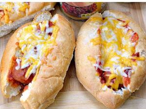 ساندويتشات كرات اللحم بالجبنة