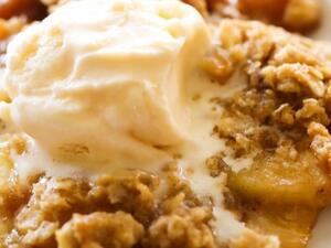 فطيرة التفاح الهشة