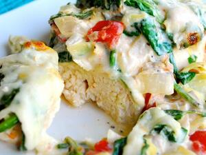 الدجاج الايطالي بالفرن