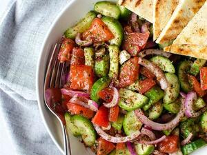 سلطة الفتوش الصحية