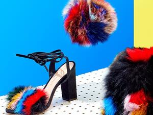 فرو صناعي والوان جرئية هذا الموسم