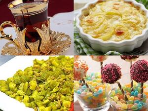 مفركة الكوسا وصينية البطاطا بالبشاميل وكرات تشيز كيك الشوكولاتة