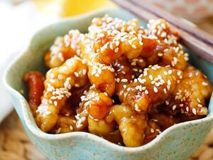 وصفة الدجاج بالسمسم