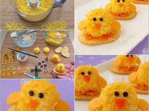 كرات الجبن الصغيرة لعيد الفصح