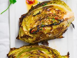 شرائح الملفوف الحارة