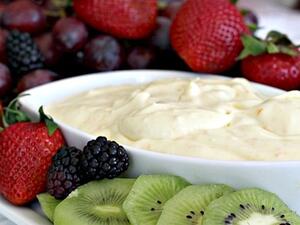 غموس كريمة البرتقال