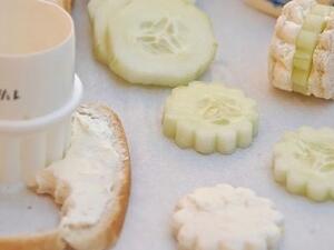 سندويشات الليمون بالخيار