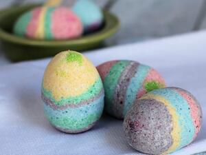 صابون بيض عيد الفصح الفوار