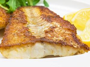  سمك الفيليه بالخضار بالفرن 