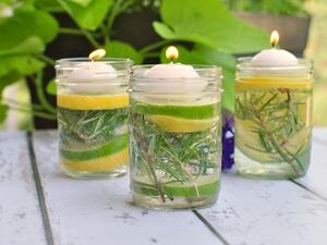 اصنعيه بنفسك: شموع مضادة للحشرات