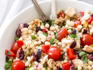 سلطة السلمون الكسكسي