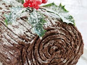 كعكة Buche de Noel