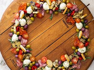 إكليل المقبلات الشهي