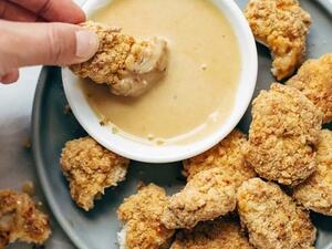 كرات الدجاج المقرمشة